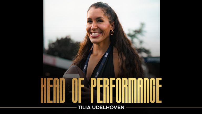 American Football League Europe Names Tilia Udelhoven as Head of Performance