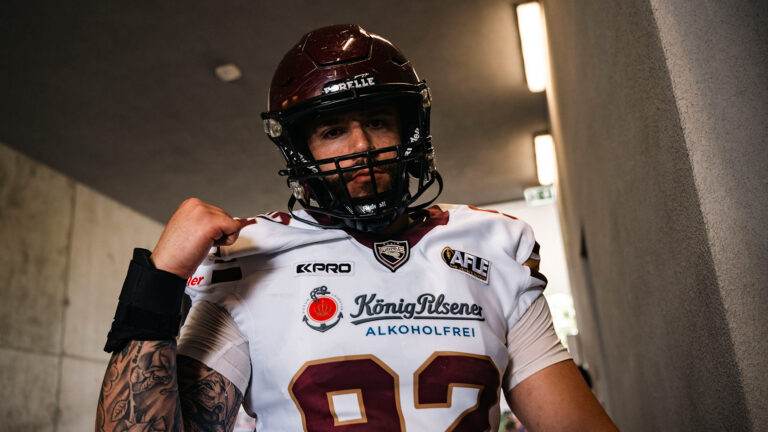 Diego Paz trains with the New England Patriots after a breakout AFLE season